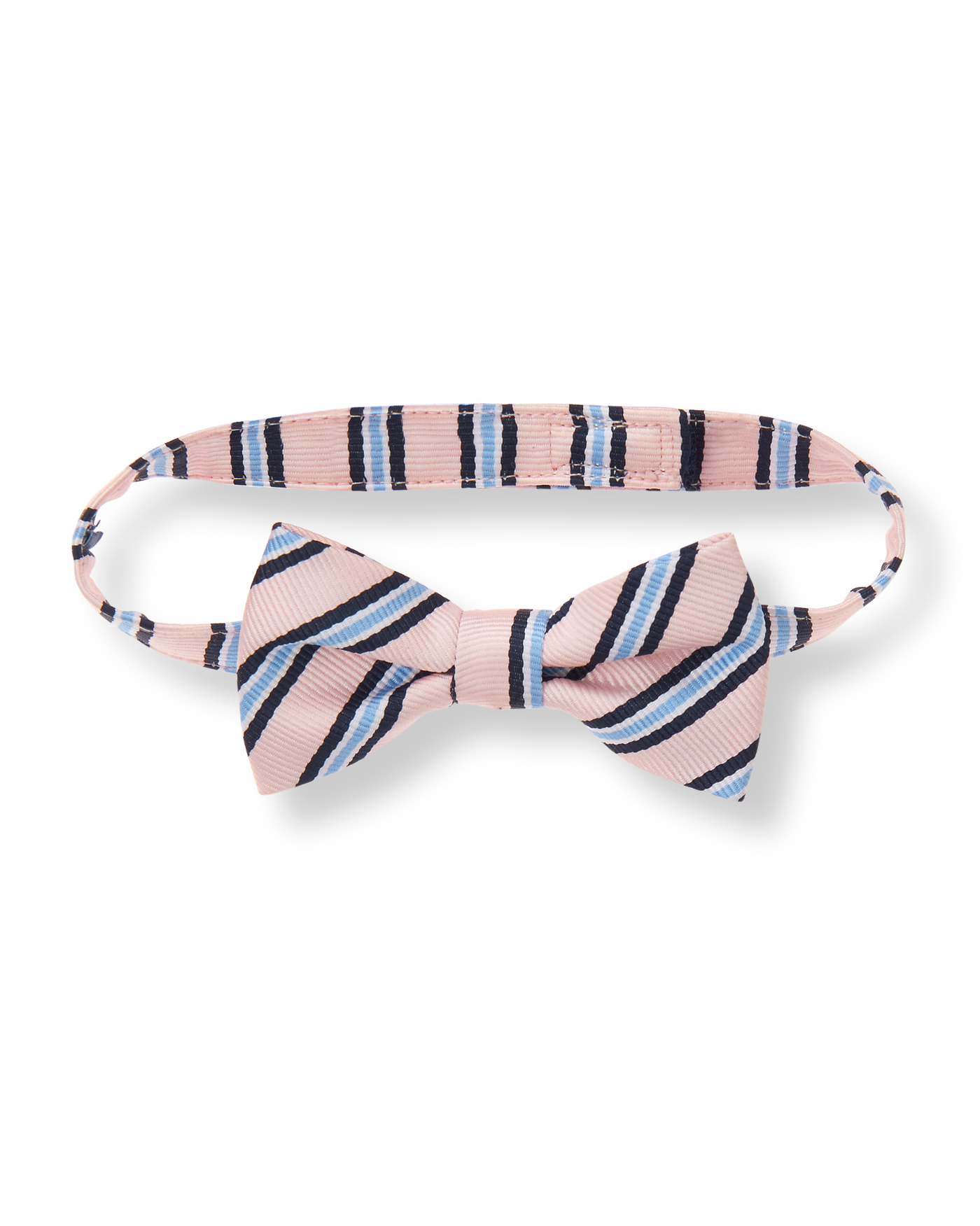 Accessories Polished Pink Stripe Striped Bowtie by Janie and Jack