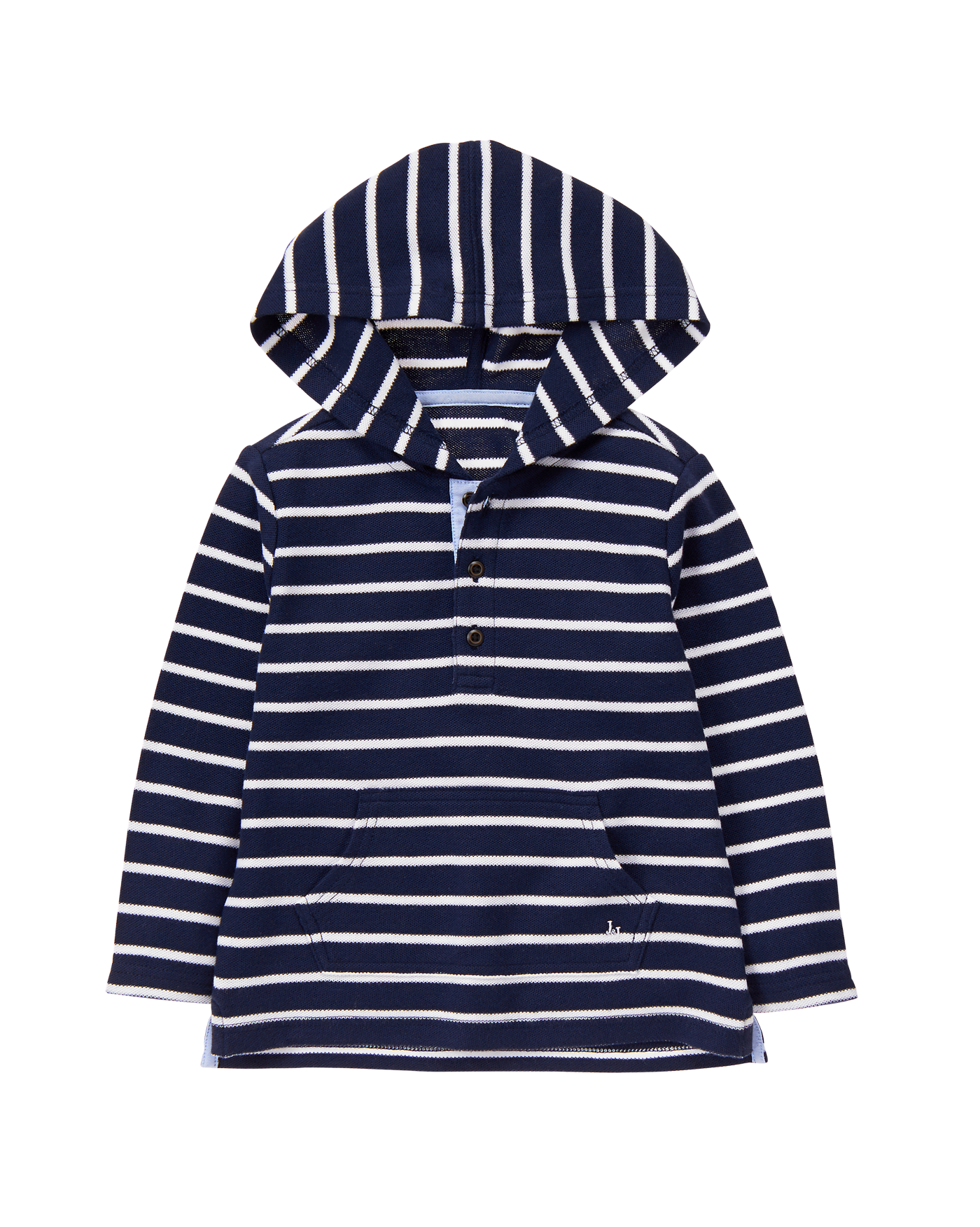 Stripe Hooded Pullover image number 0