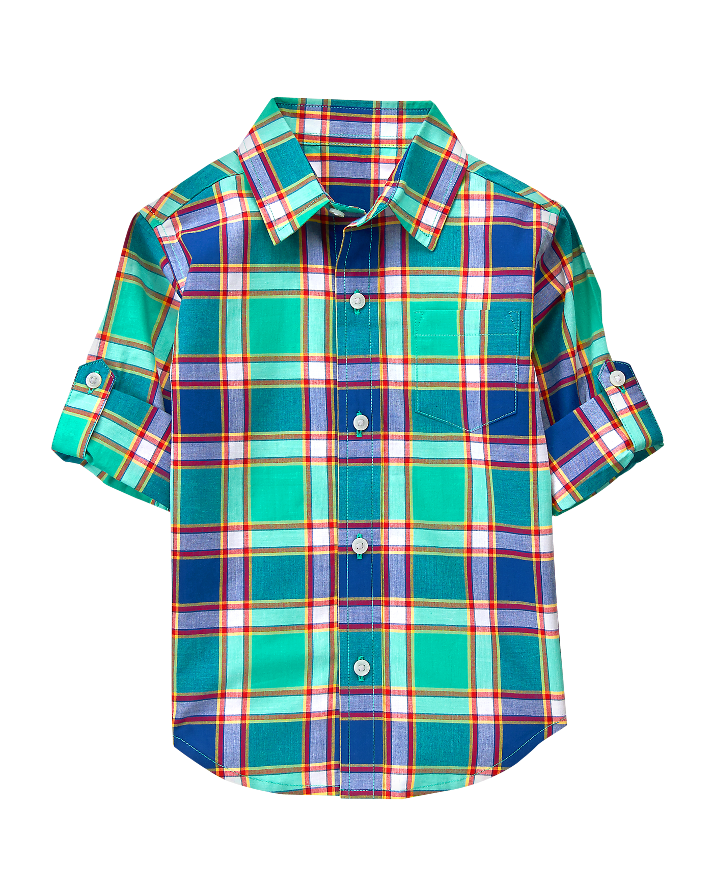Plaid Madras Shirt image number 0