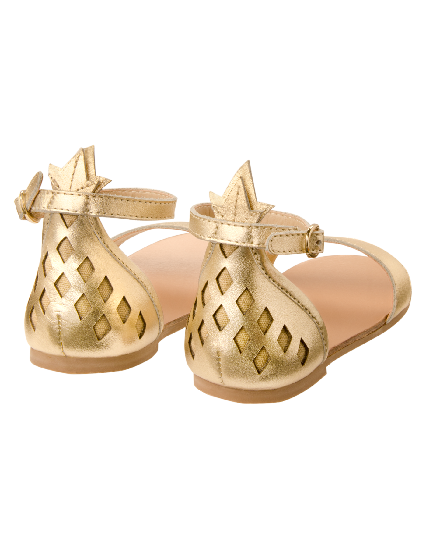 Metallic Pineapple Sandal image number 1