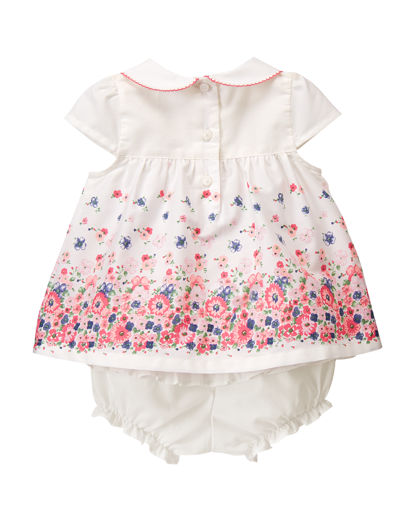 Baby White Floral Floral Poplin Set by Janie and Jack