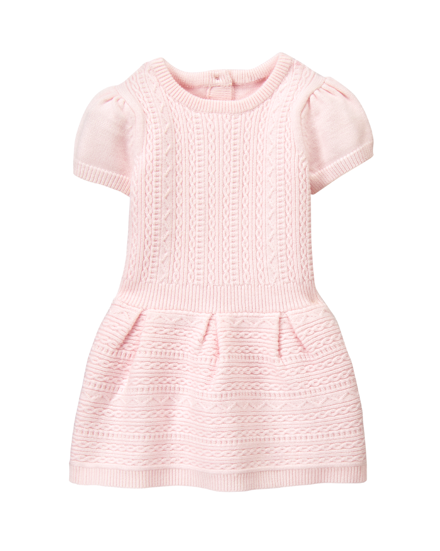 pink cable knit sweater dress
