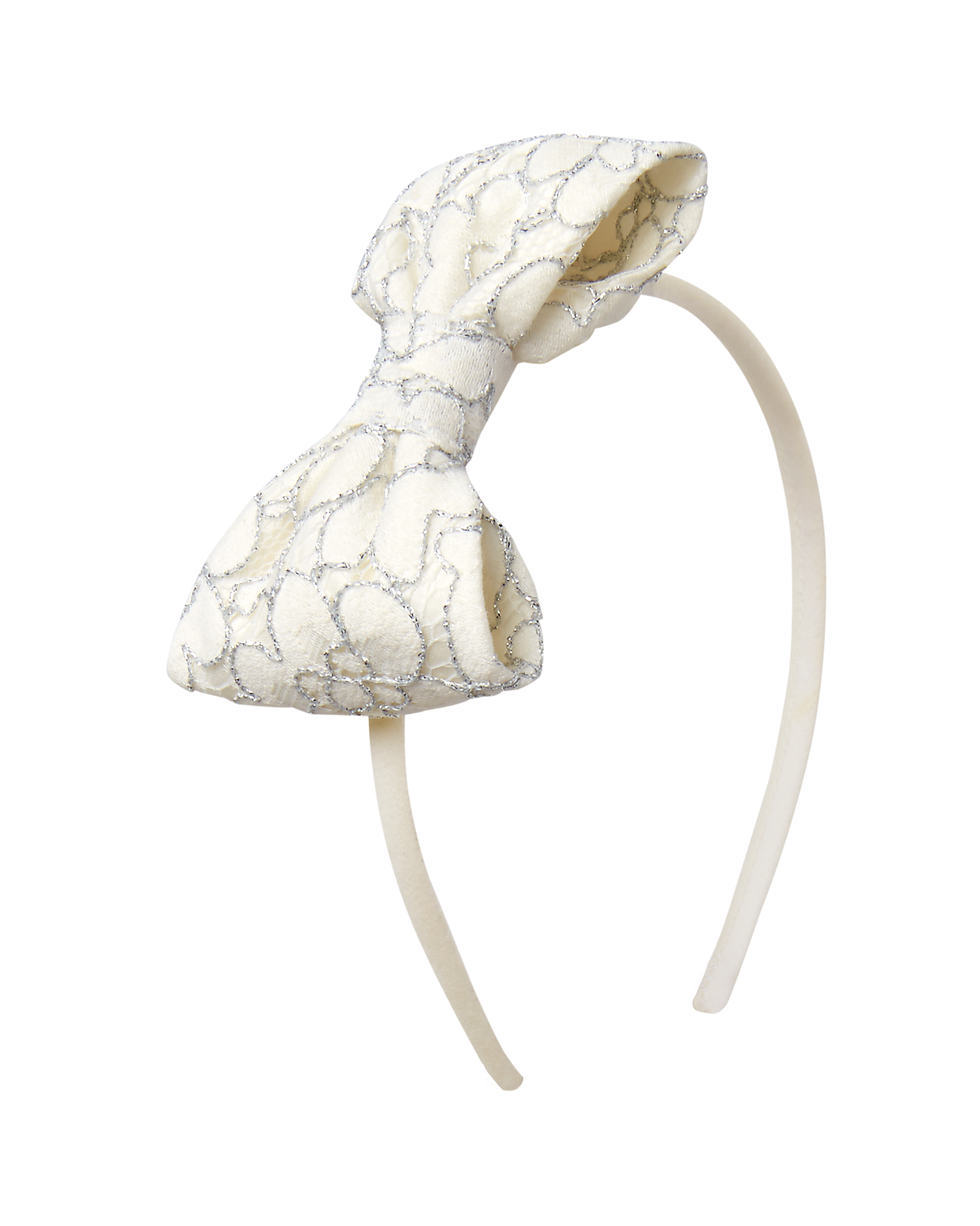 Lace Bow Headband image number 0