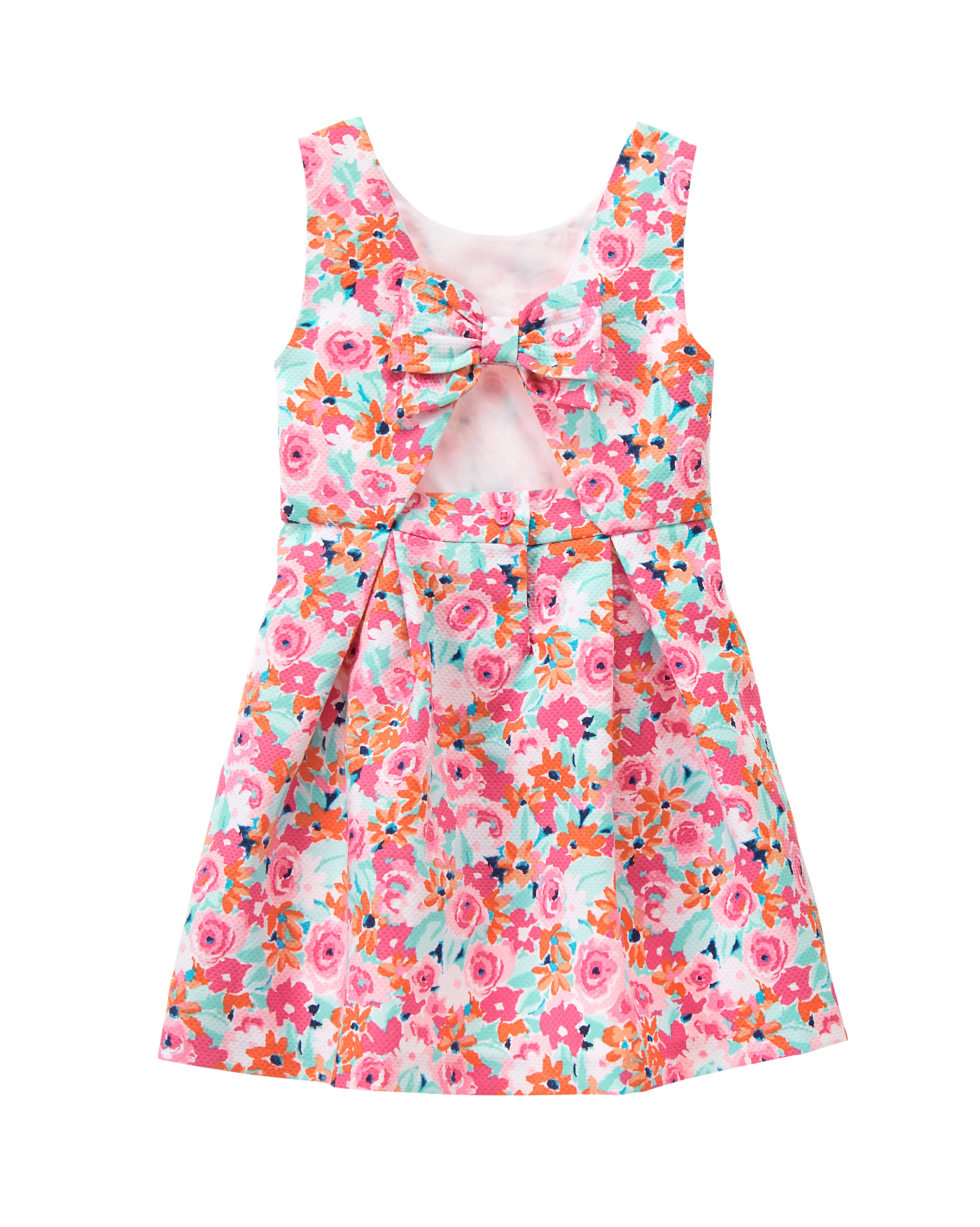 Floral Pique Dress image number 1