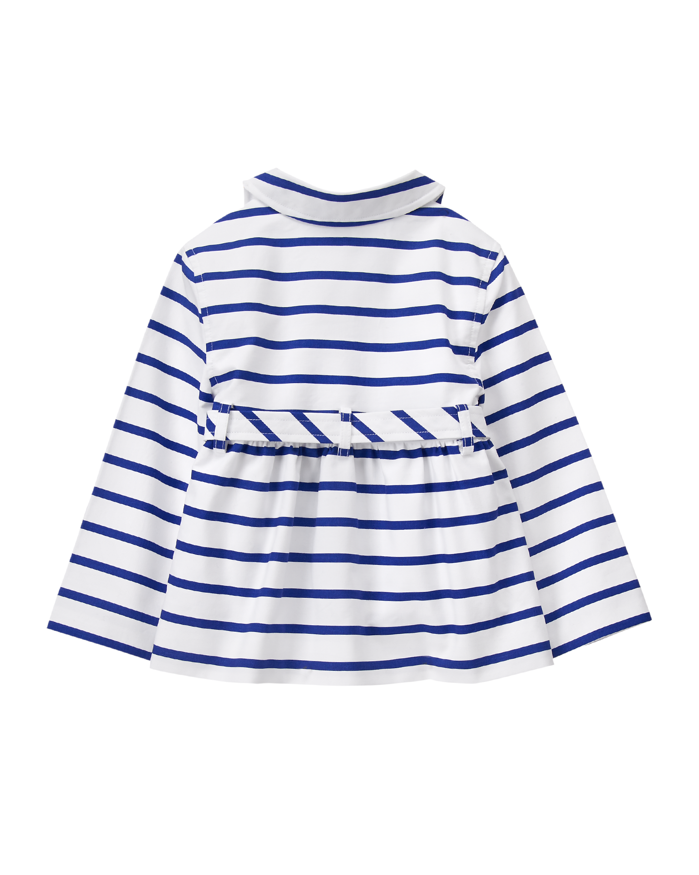 Striped Trench Coat image number 1