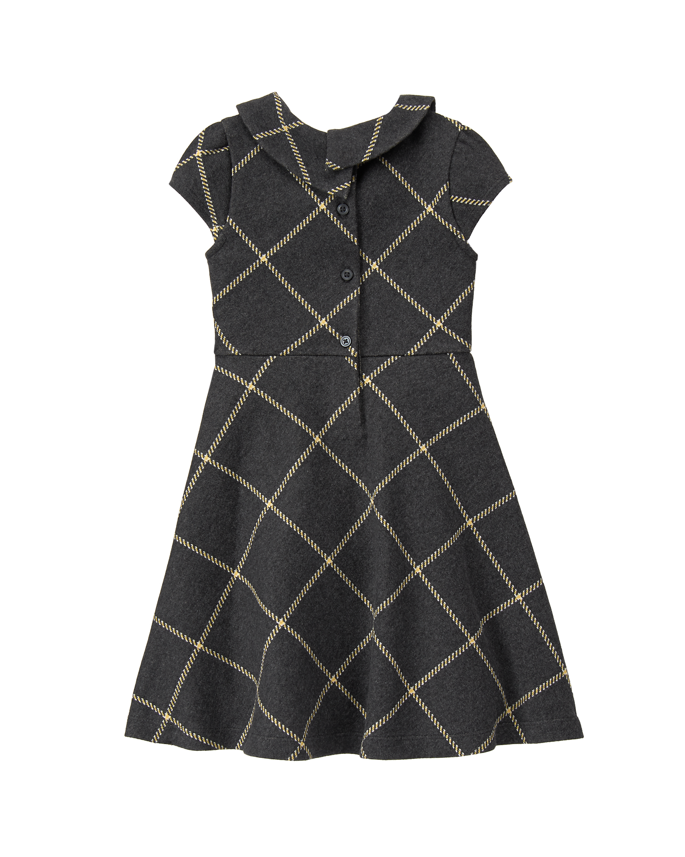 Plaid Knit Dress image number 1