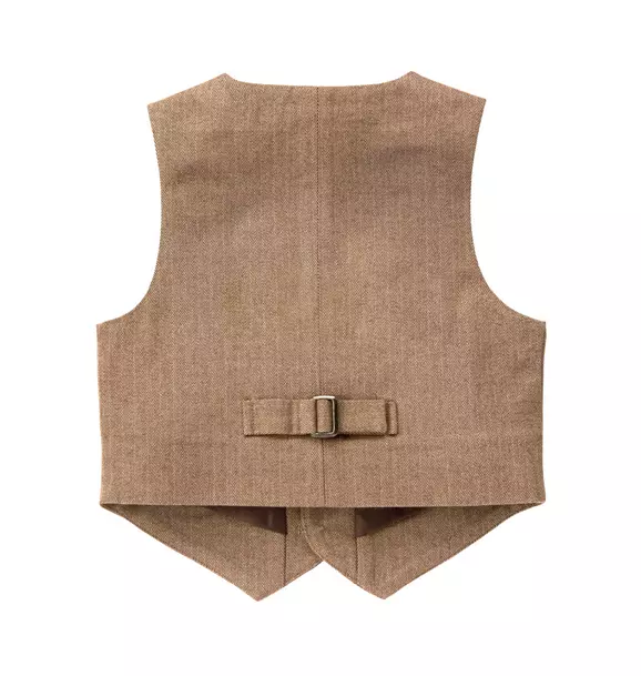 Herringbone Suit Vest image number 1