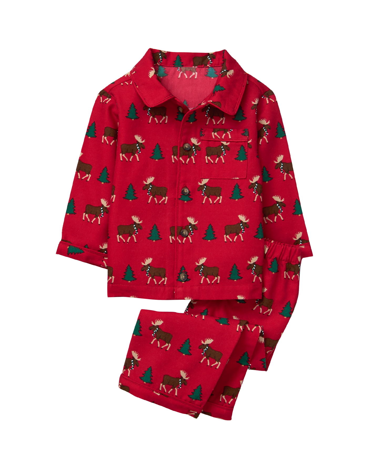 Moose Pajama Set image number 0