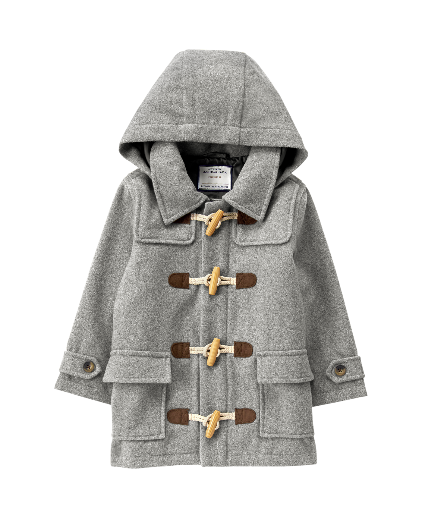 Wool Toggle Coat image number 0