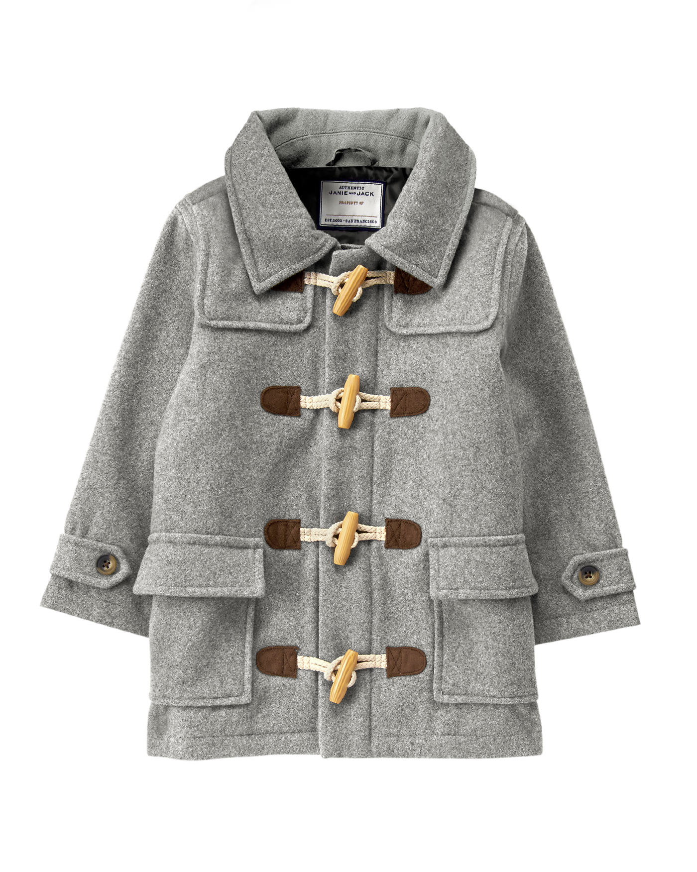 Wool Toggle Coat image number 1