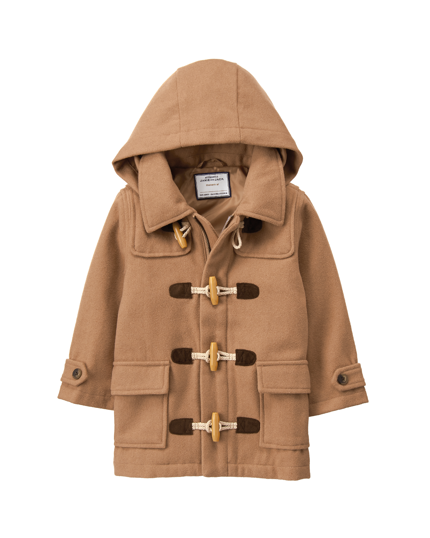 Wool Toggle Coat image number 0