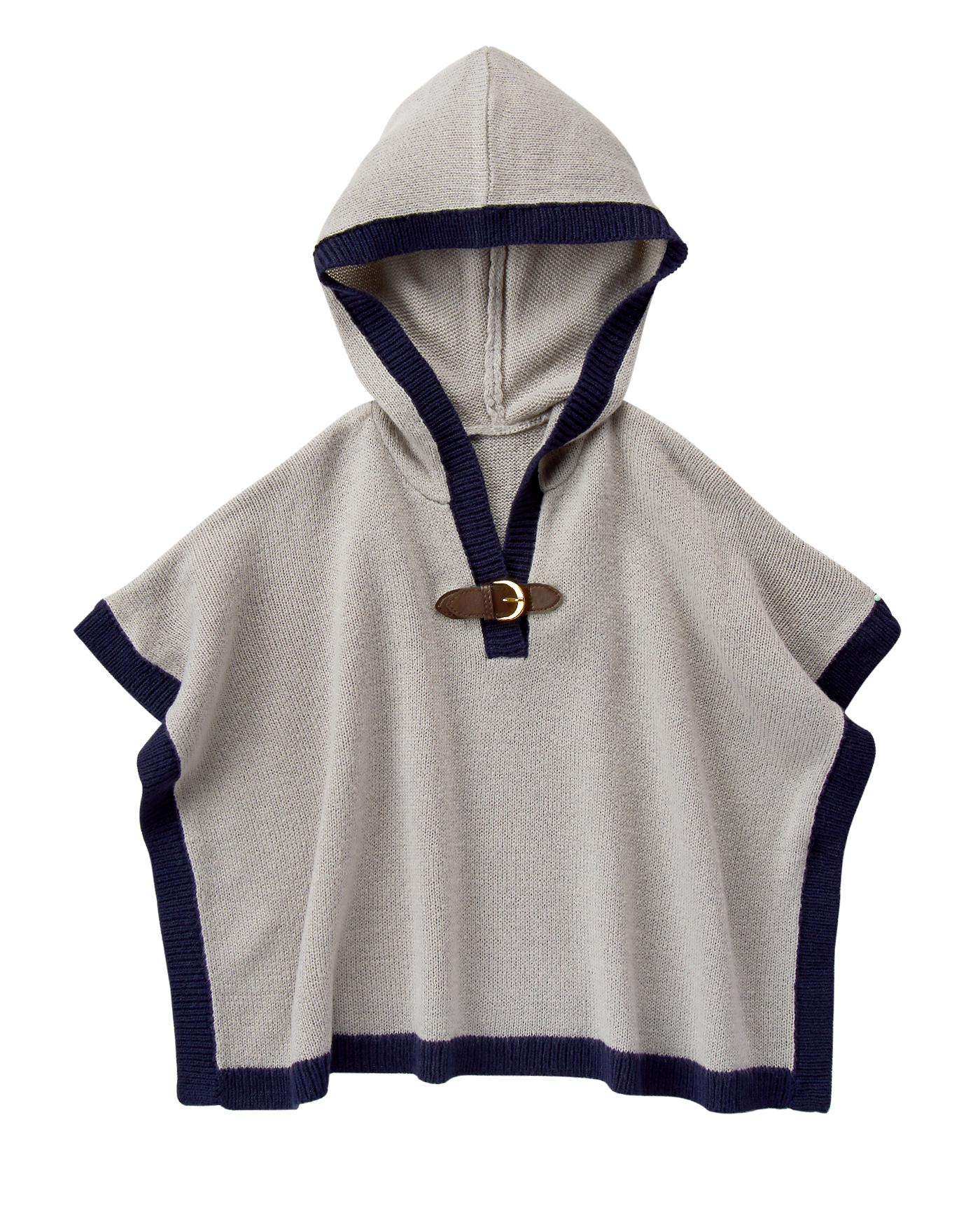 Hooded Sweater Cape image number 0