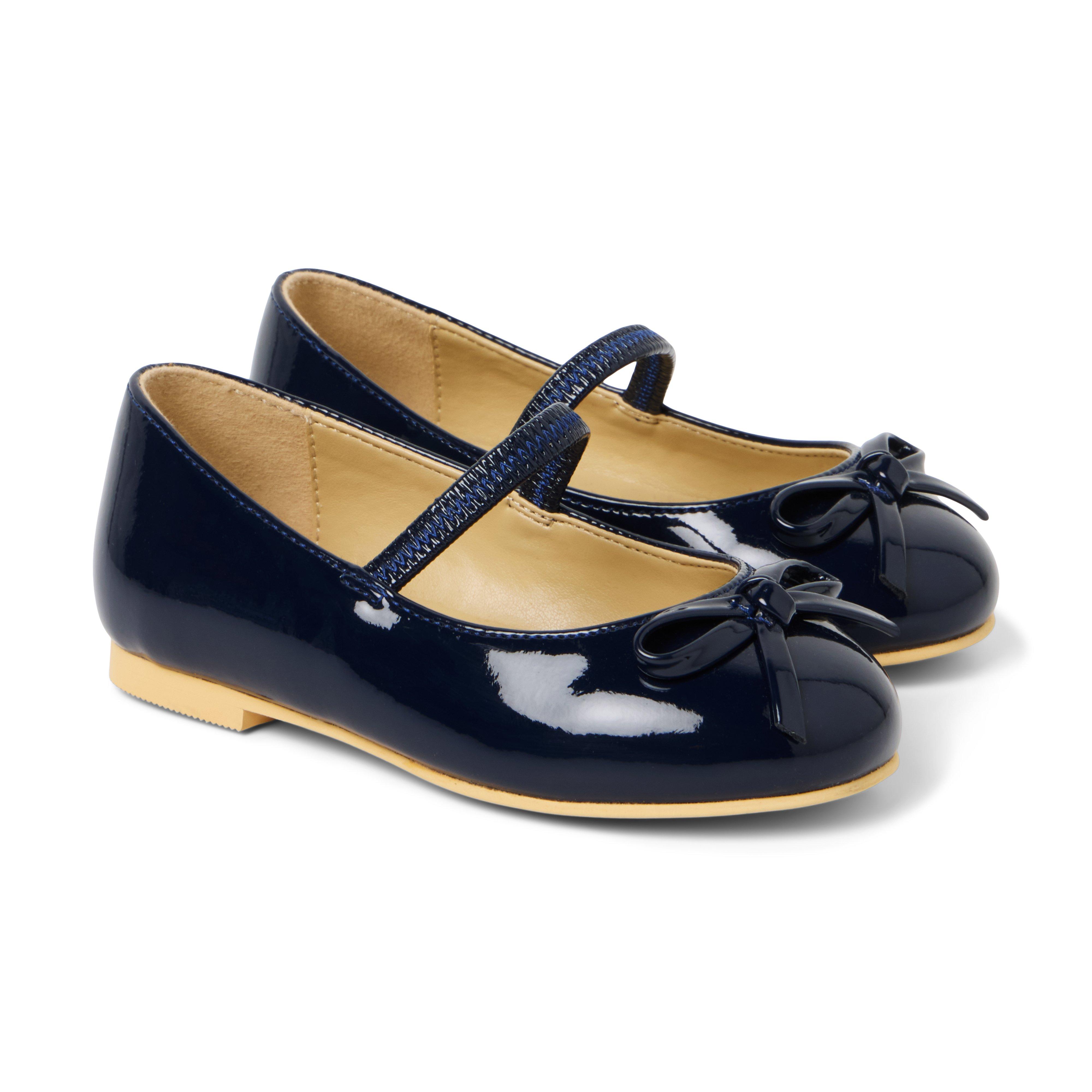 Patent Bow Ballet Flat