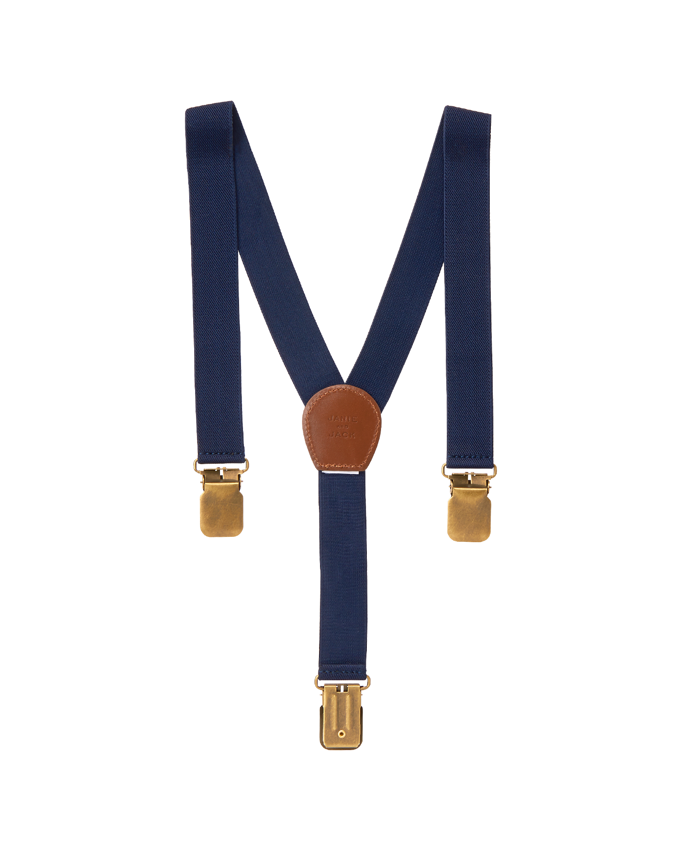 Boy Connor Navy Classic Suspenders by Janie and Jack