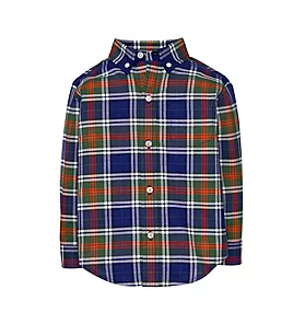 Plaid Oxford Shirt