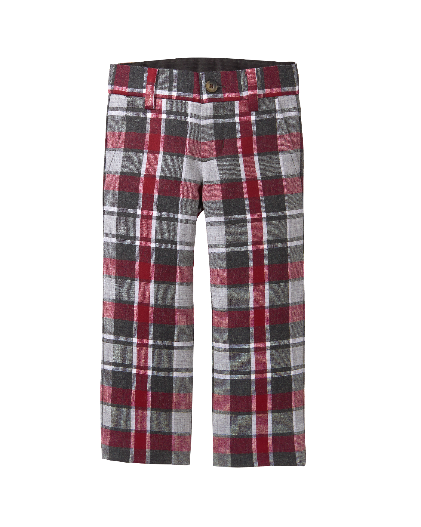 Plaid Wool Trouser image number 0