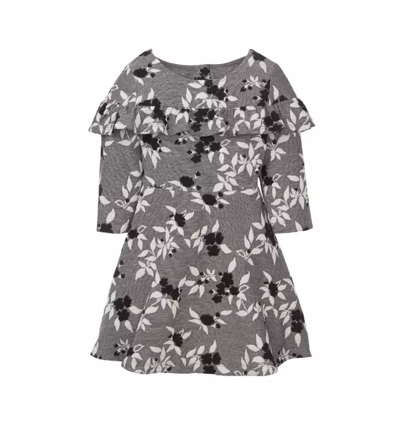 Ruffle Floral Dress image number 0
