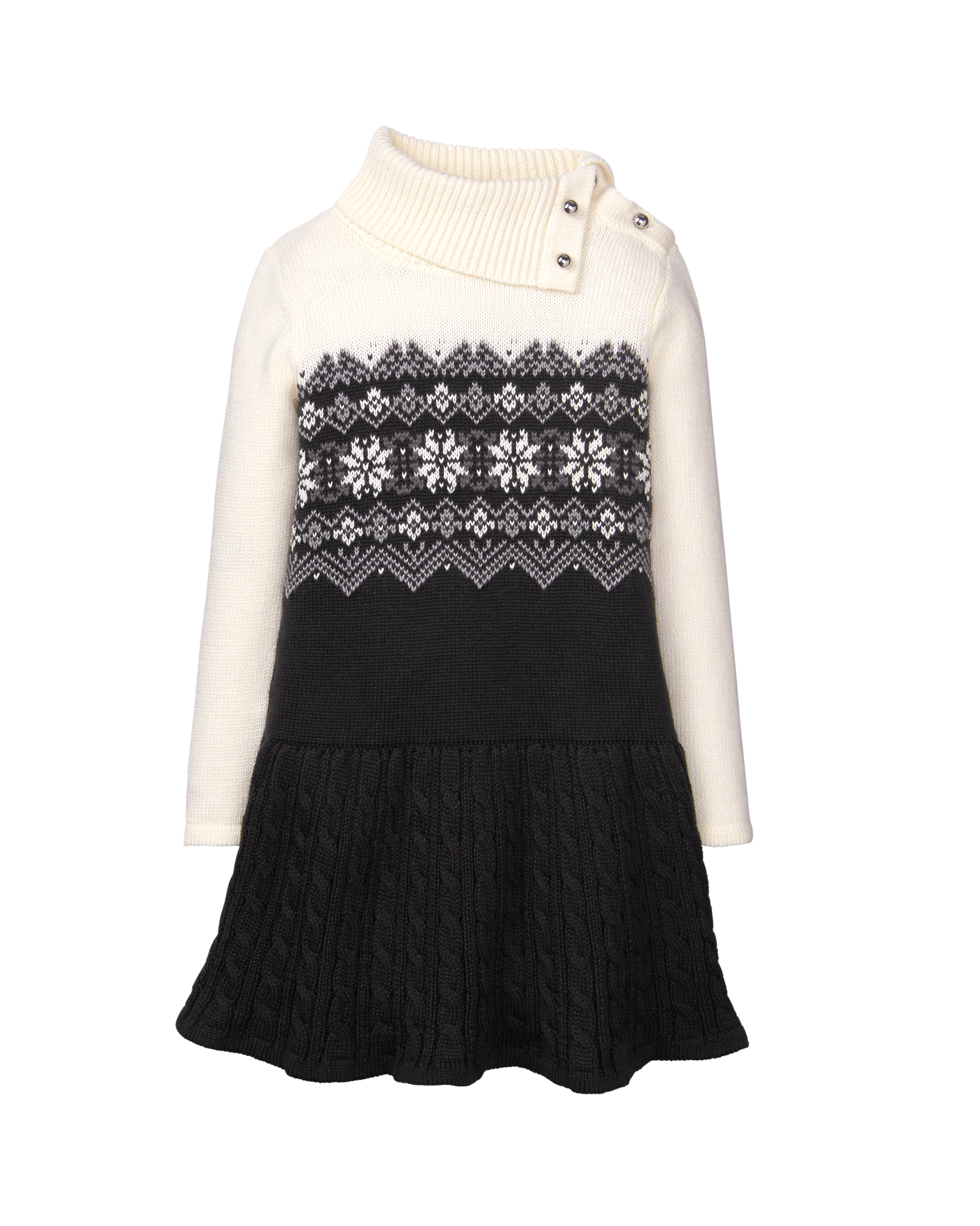 Fair Isle Sweater Dress