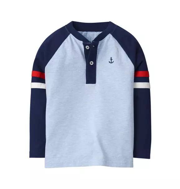 Anchor Henley Tee image number 0