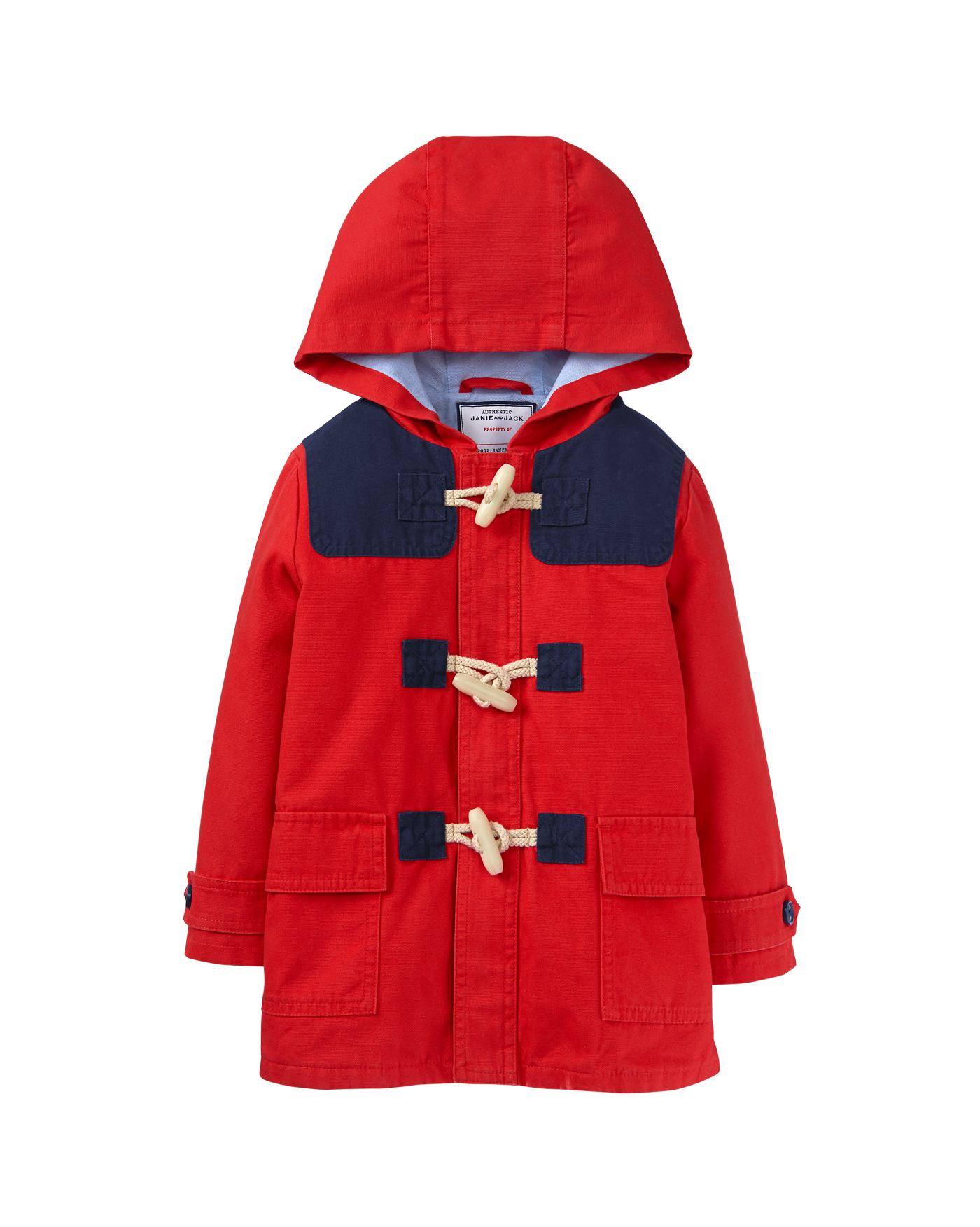 Hooded Canvas Coat