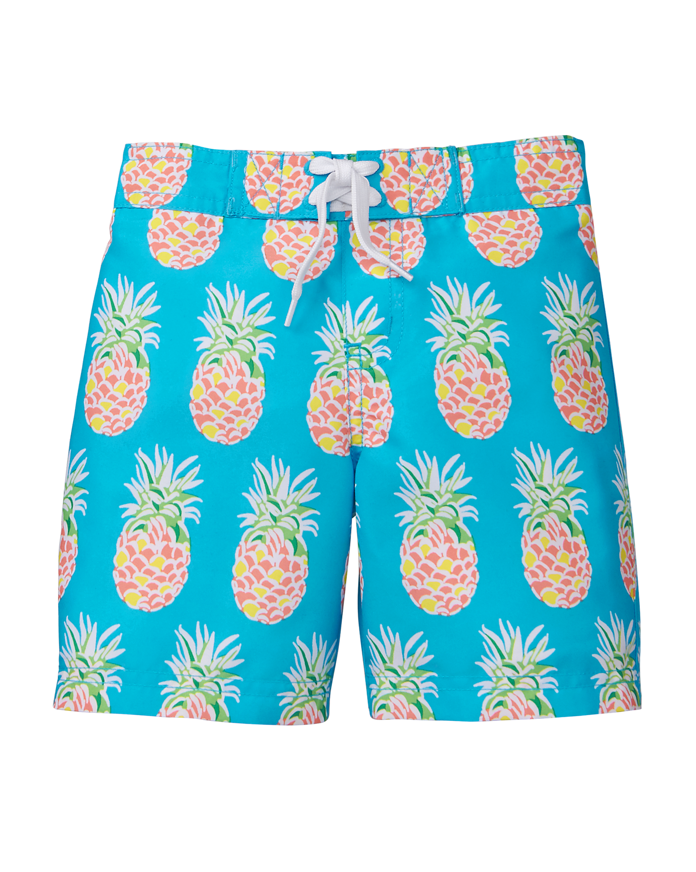 boys pineapple swim trunks