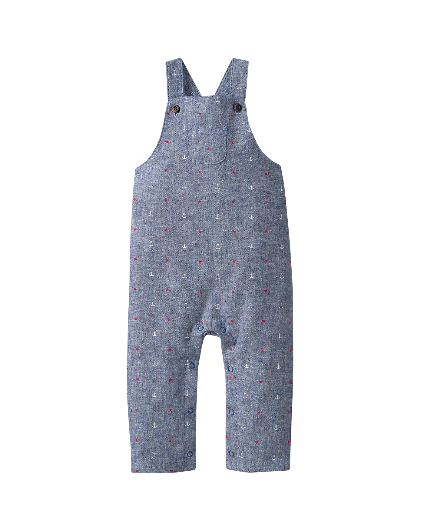 Chambray Anchor Overall image number 0