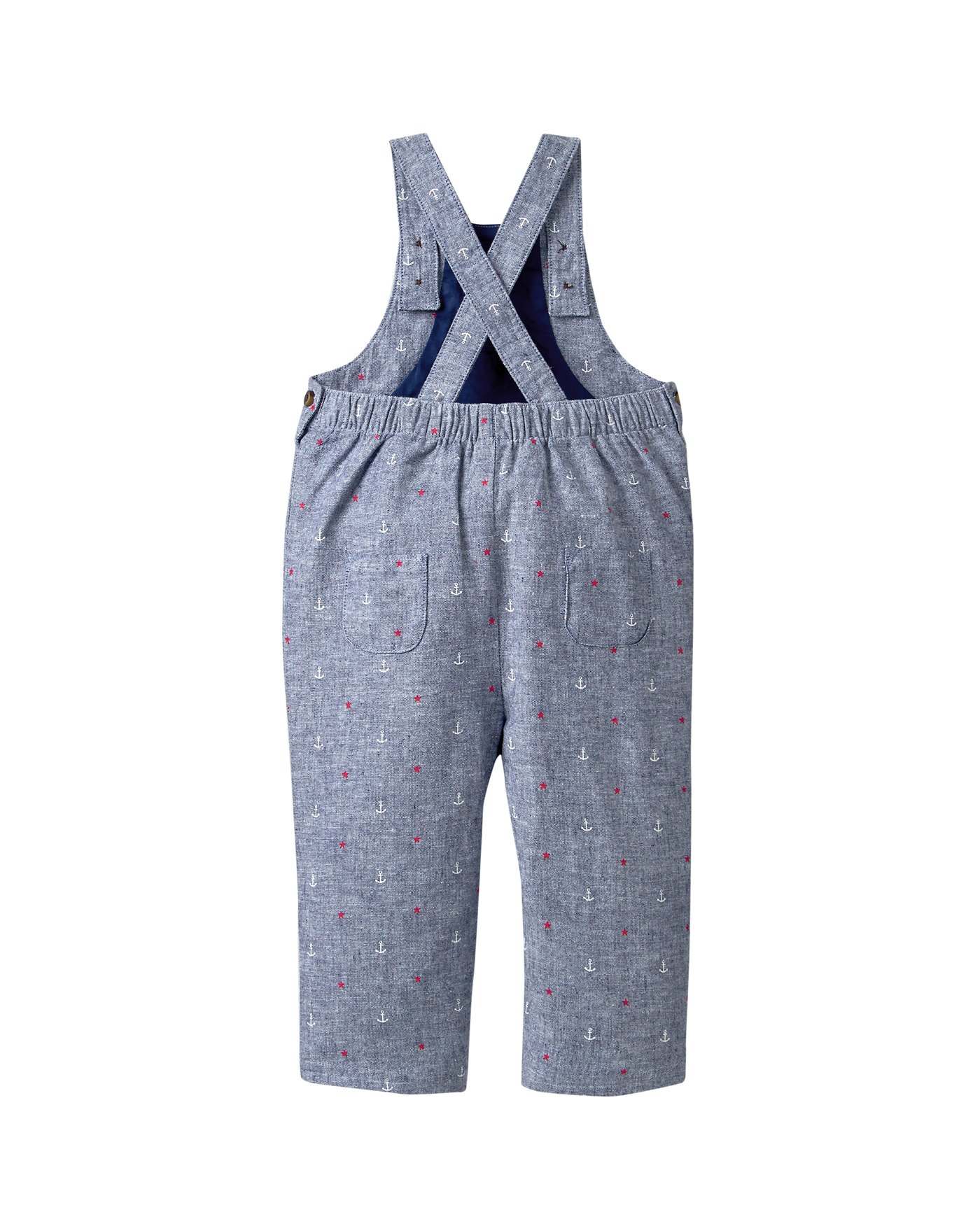 Chambray Anchor Overall image number 1