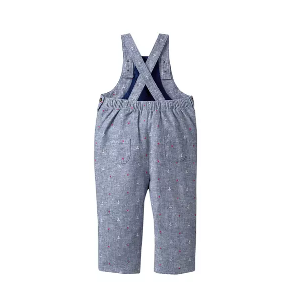 Chambray Anchor Overall image number 1