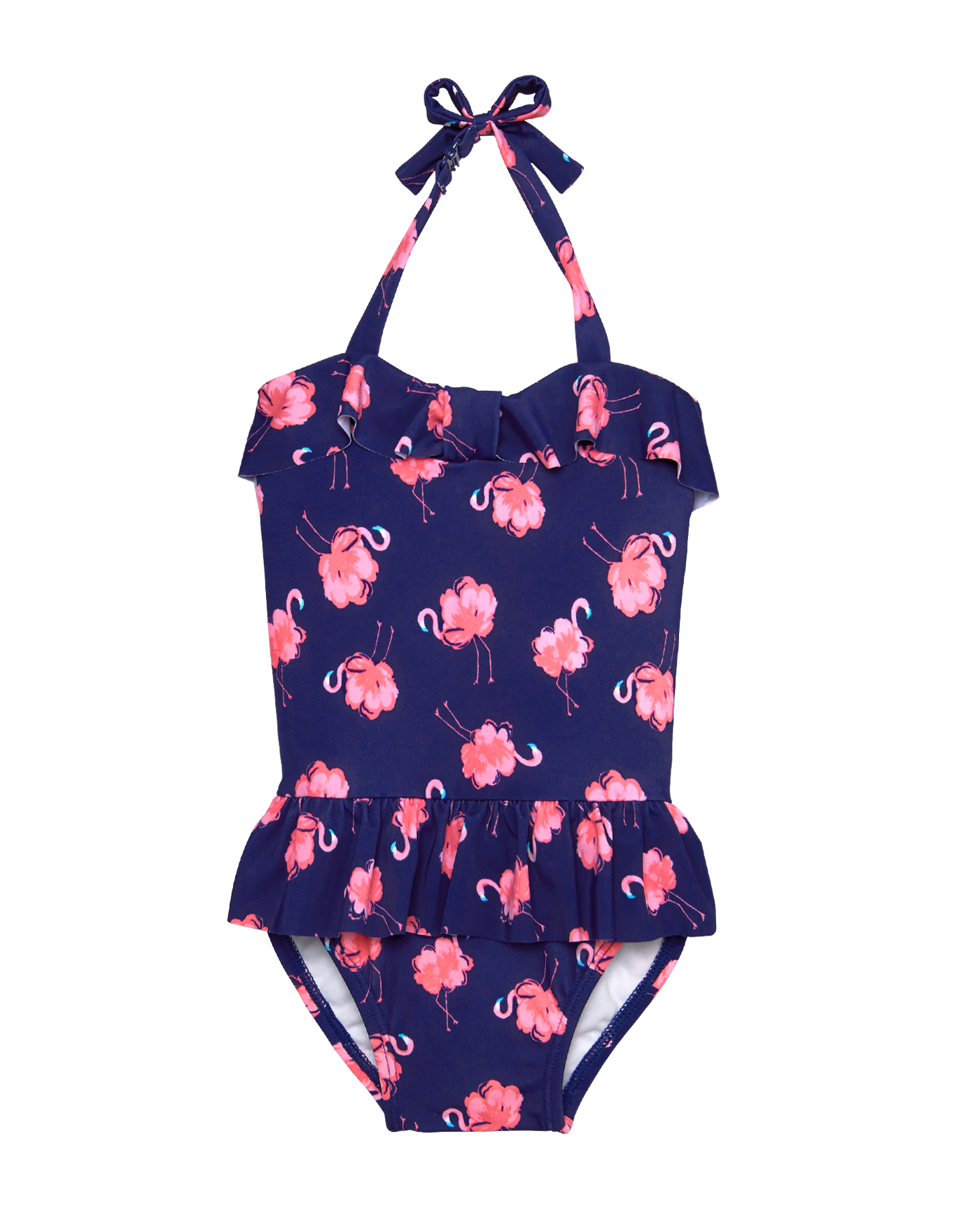 Flamingo Ruffle Swimsuit