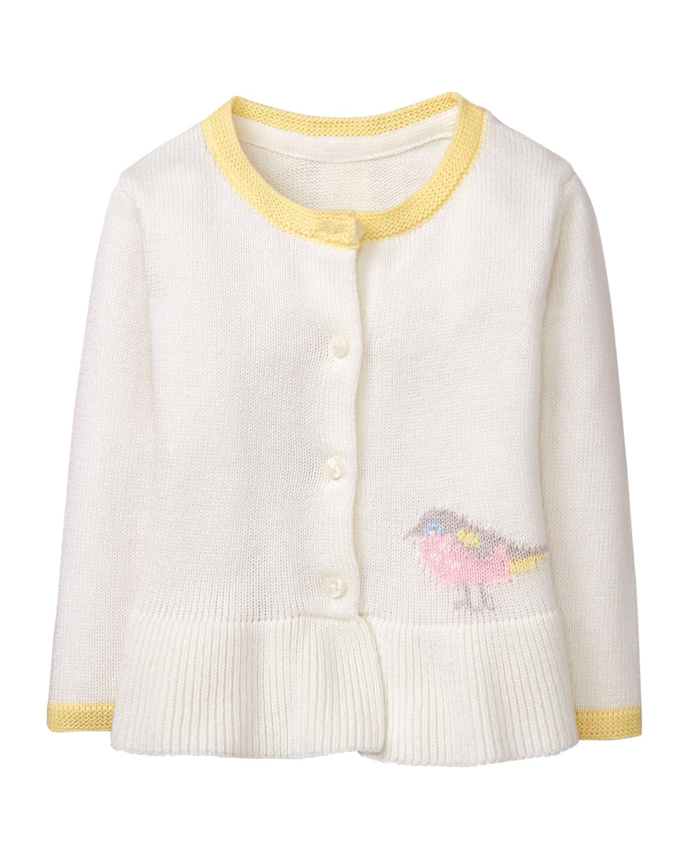 Peplum Bird Cardigan image number 0