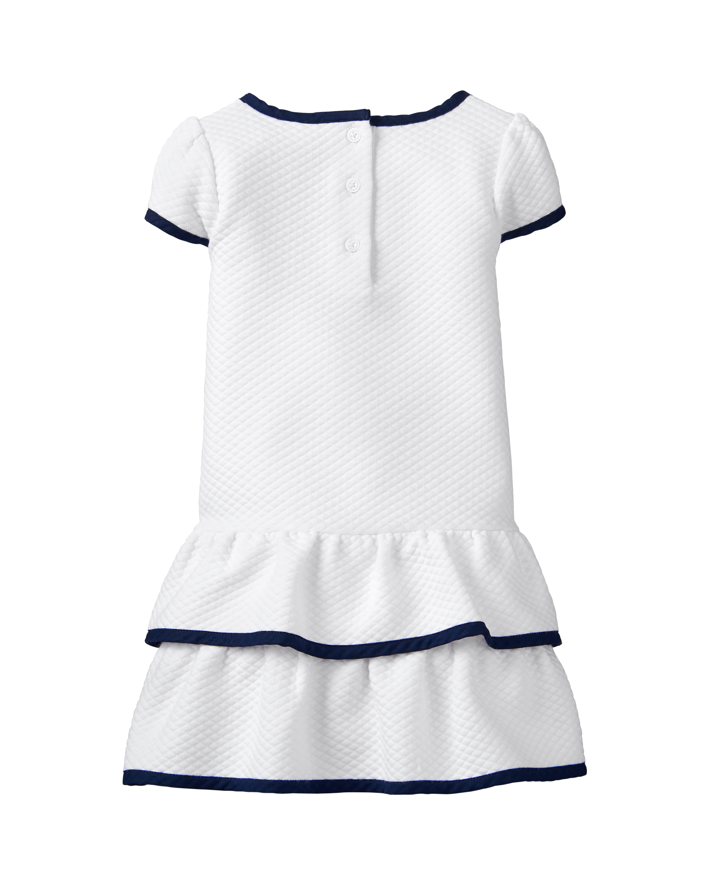 Quilted Tiered Dress image number 1