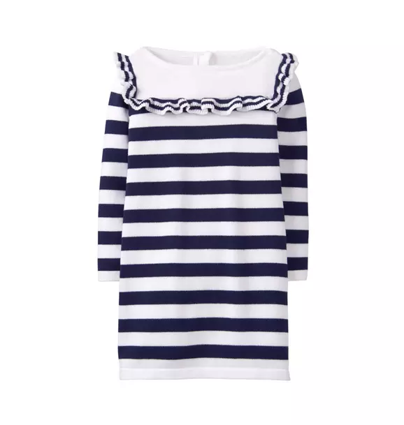 Striped Sweater Dress image number 0