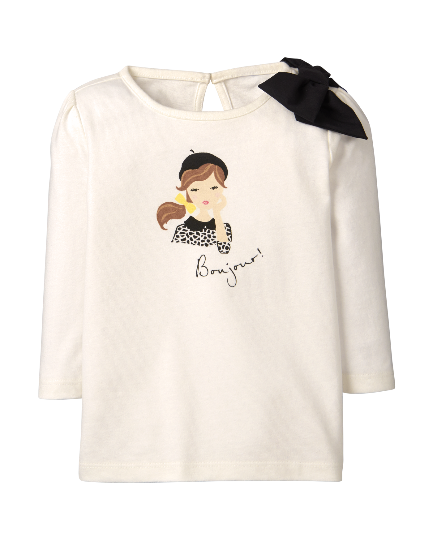 Bonjour Bow Tee image number 0