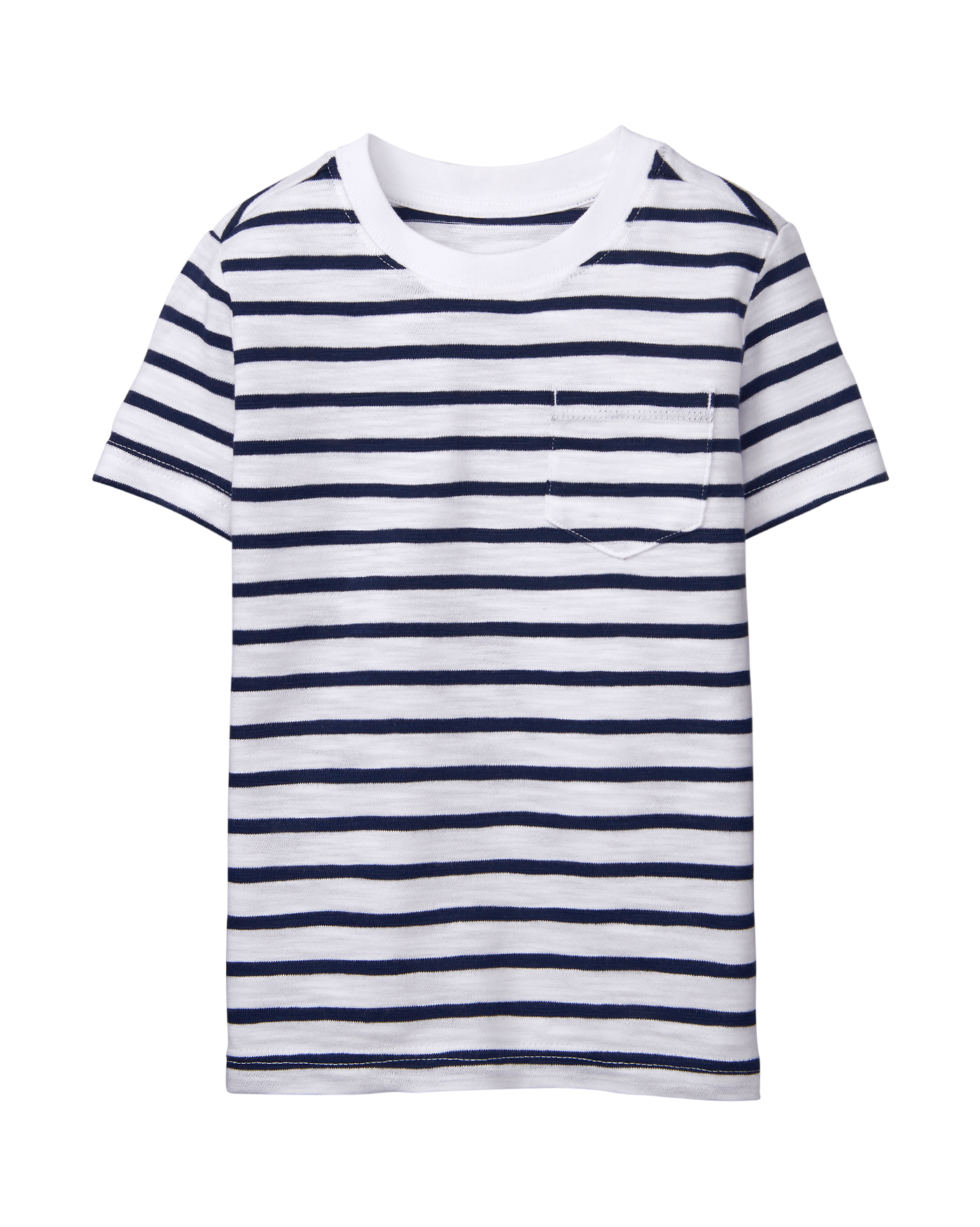 Striped Slub Pocket Tee image number 0