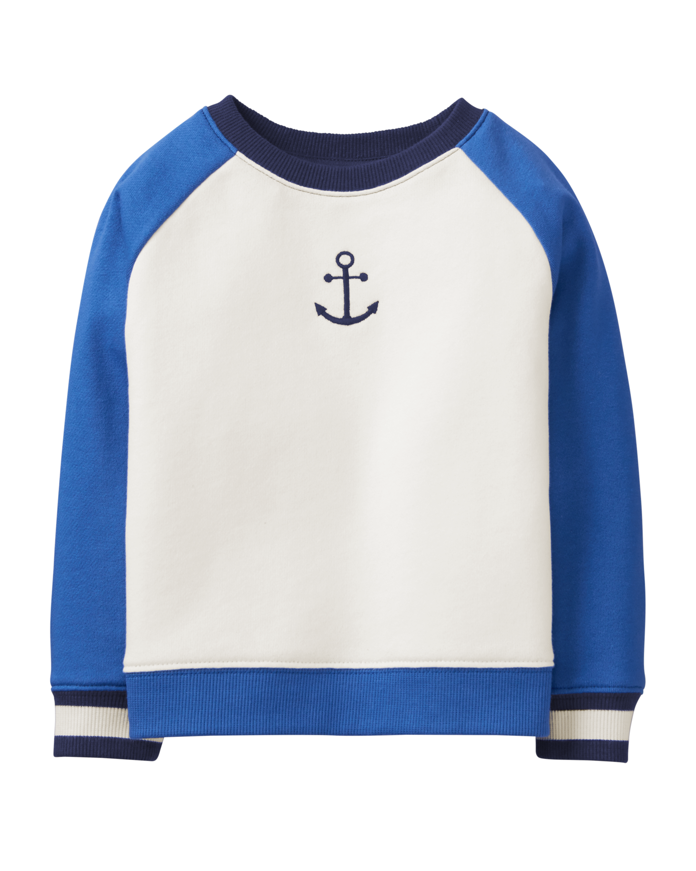 Colorblock Anchor Pullover