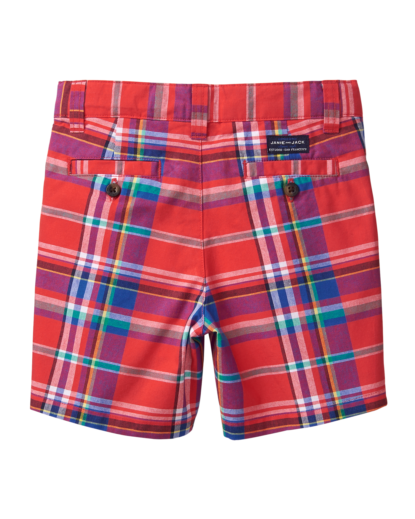 Plaid Poplin Short image number 1