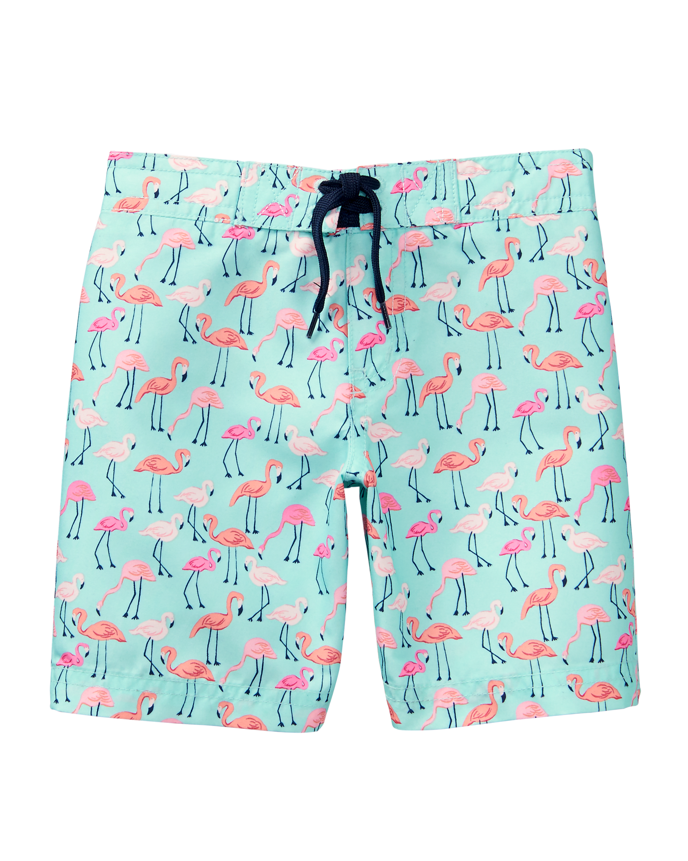 boys flamingo swim trunks