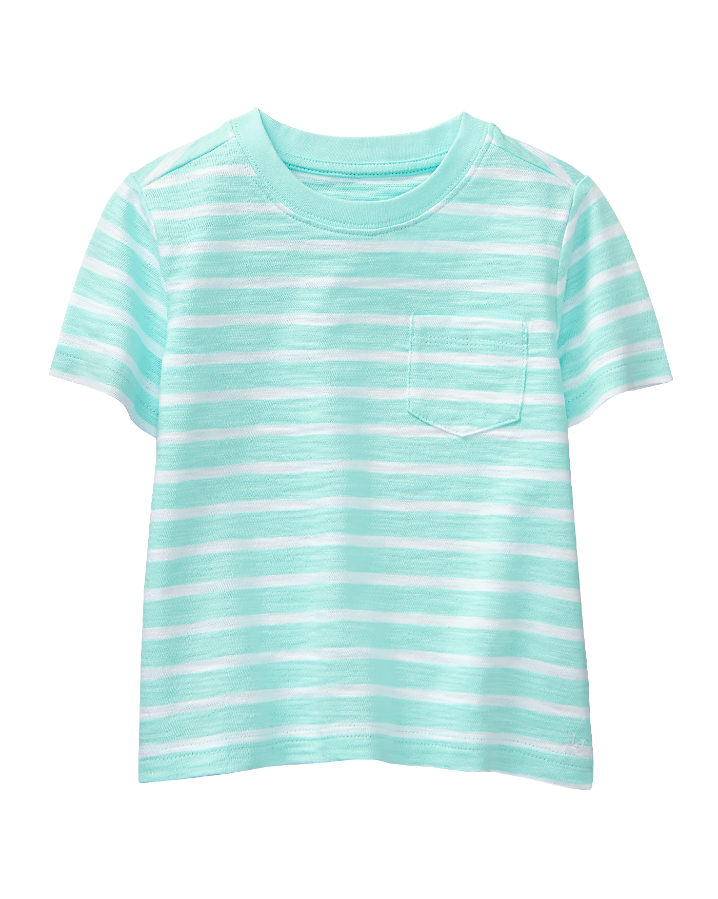 Striped Slub Pocket Tee image number 0