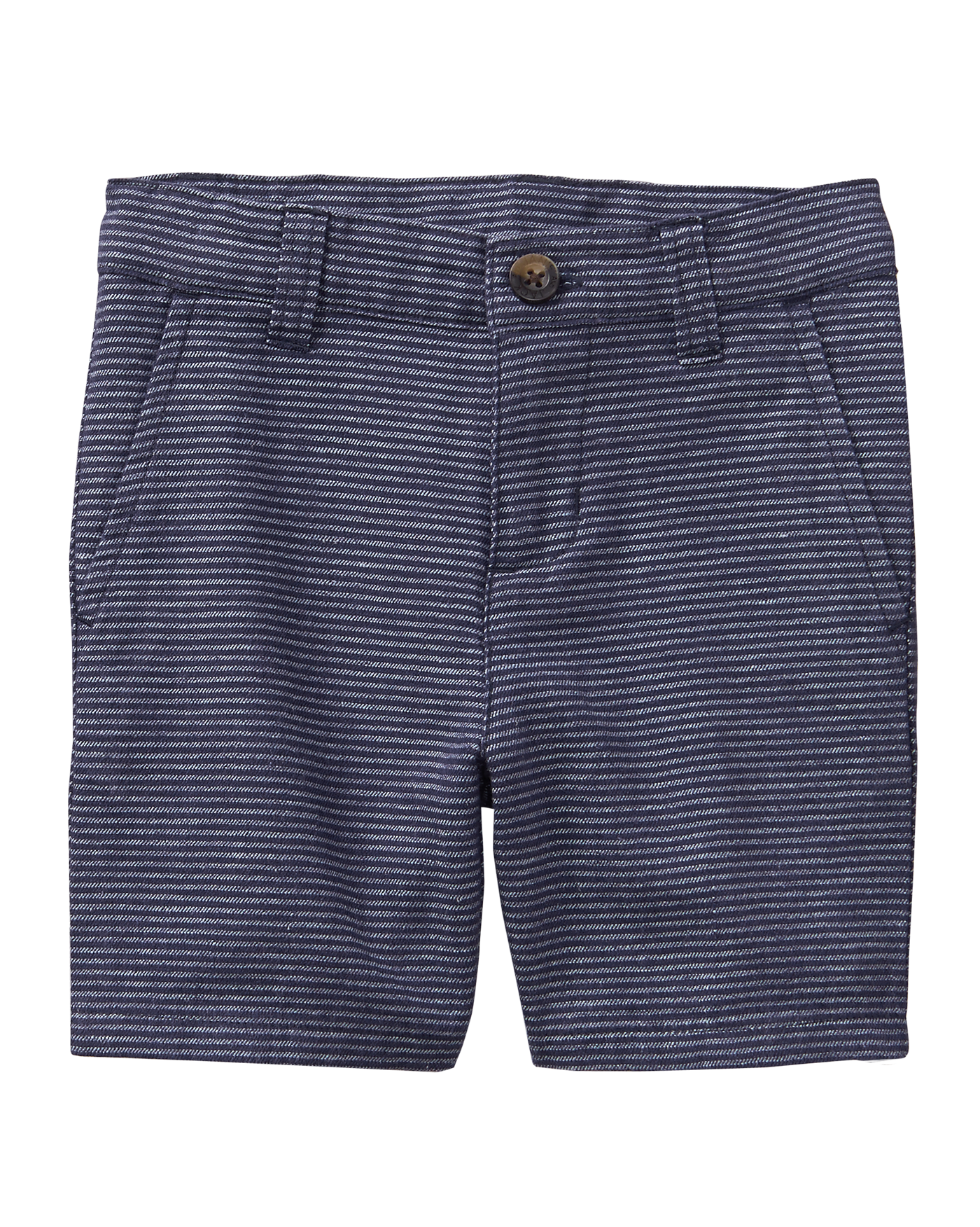 Striped Twill Short  image number 0