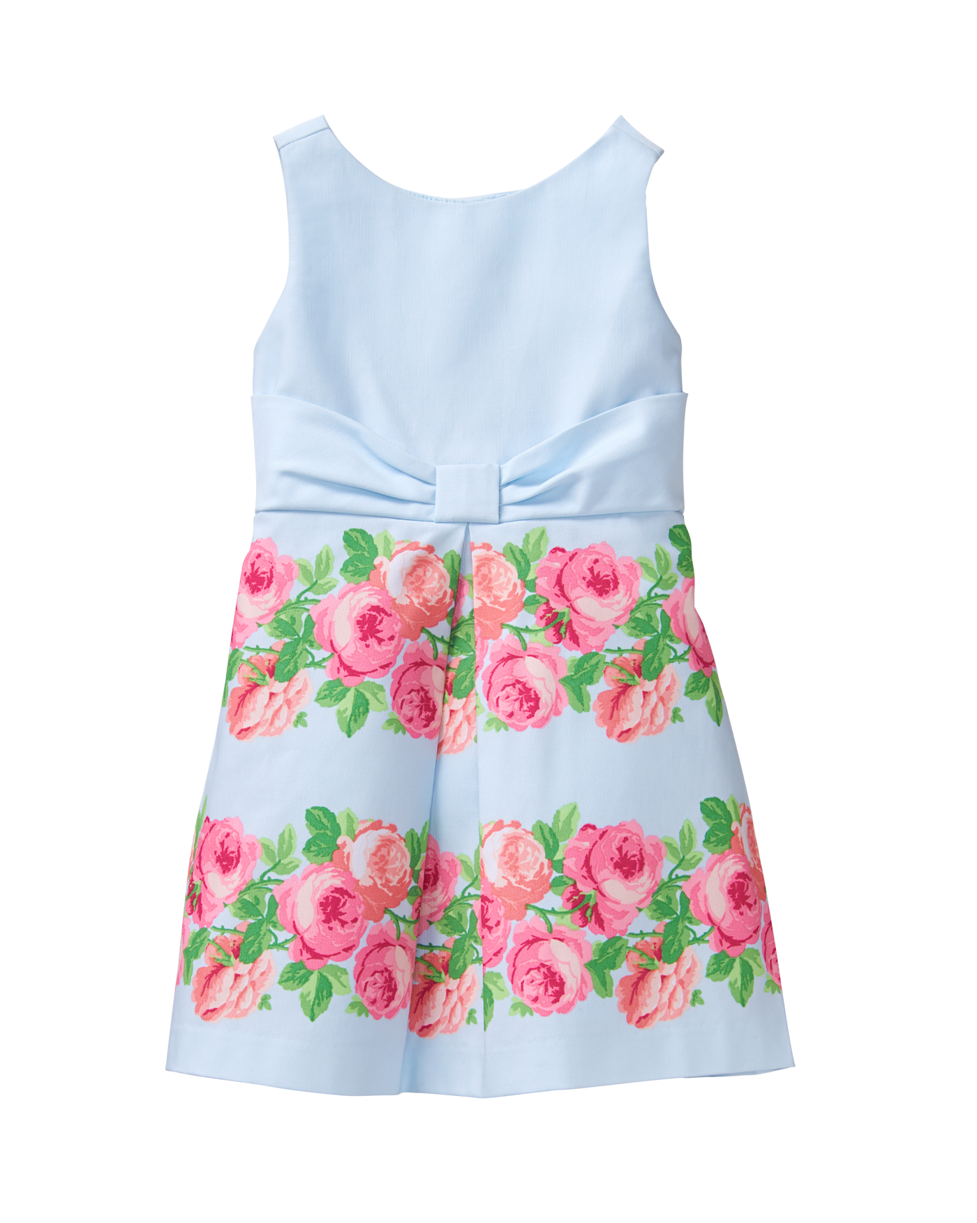 Pleated Rose Dress