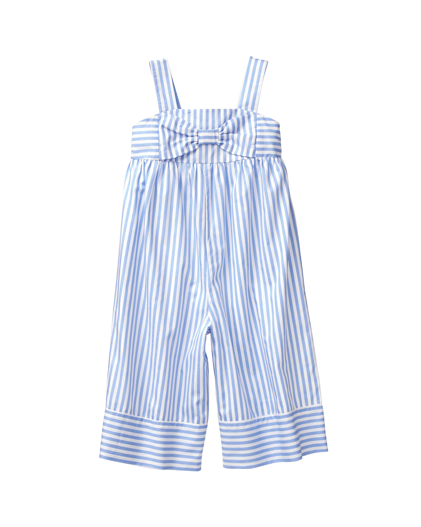 Striped Bow Jumpsuit image number 0
