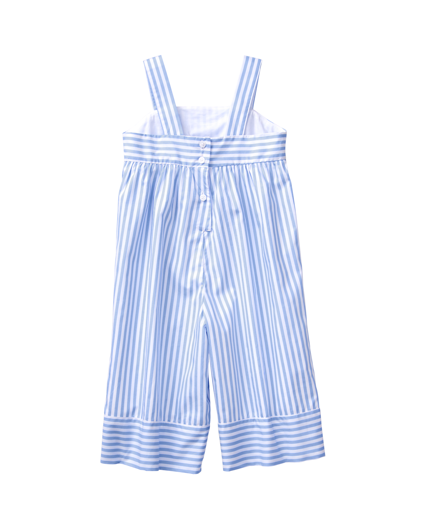 Striped Bow Jumpsuit image number 1