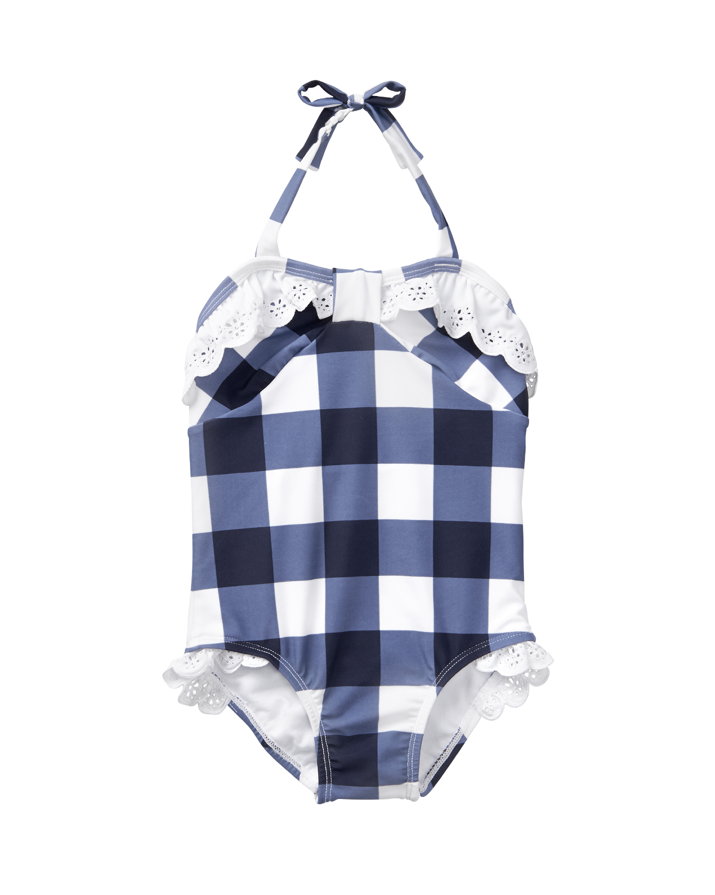 baby gingham swimsuit