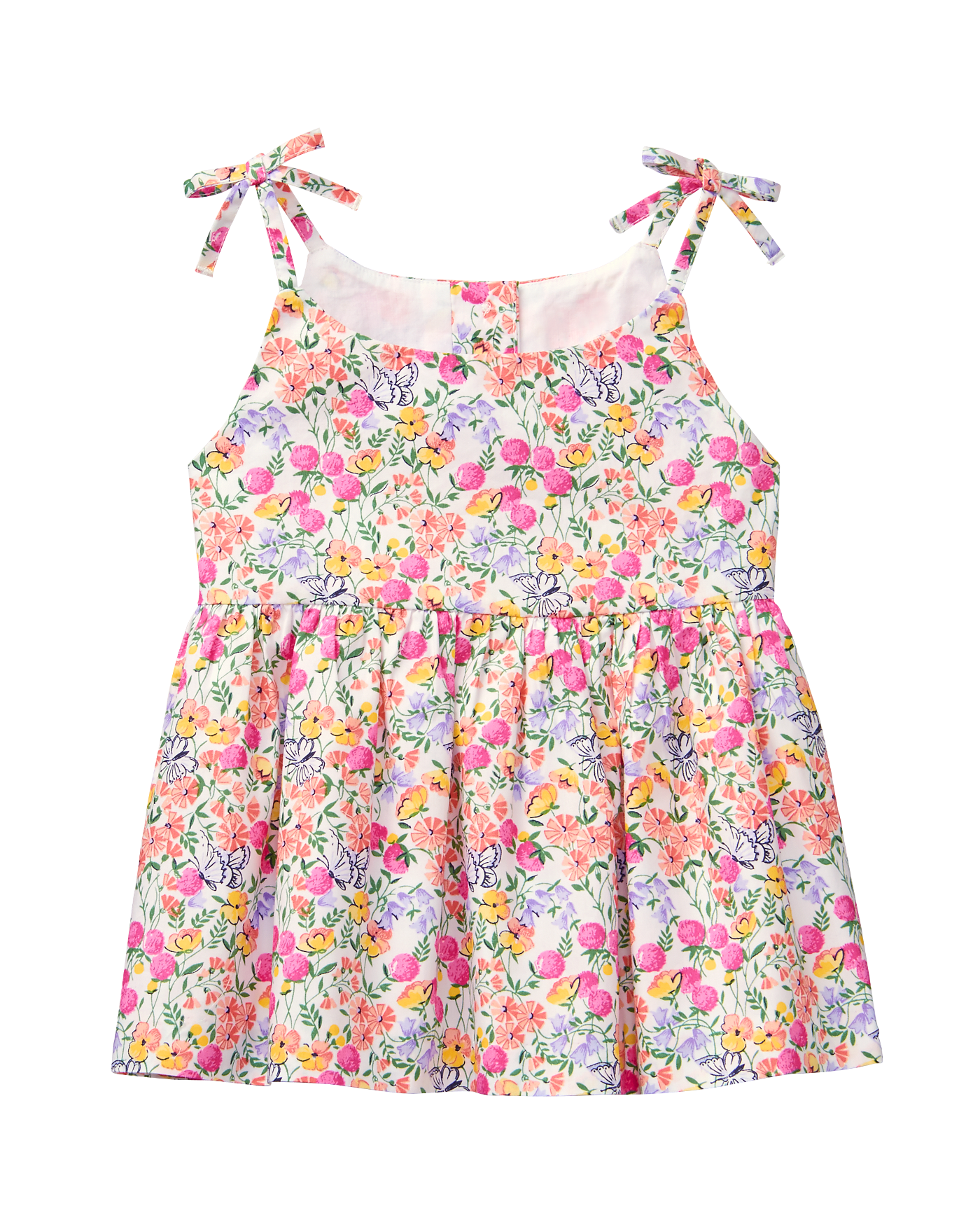 Girl Pink Ditsy Floral Ditsy Floral Top by Janie and Jack