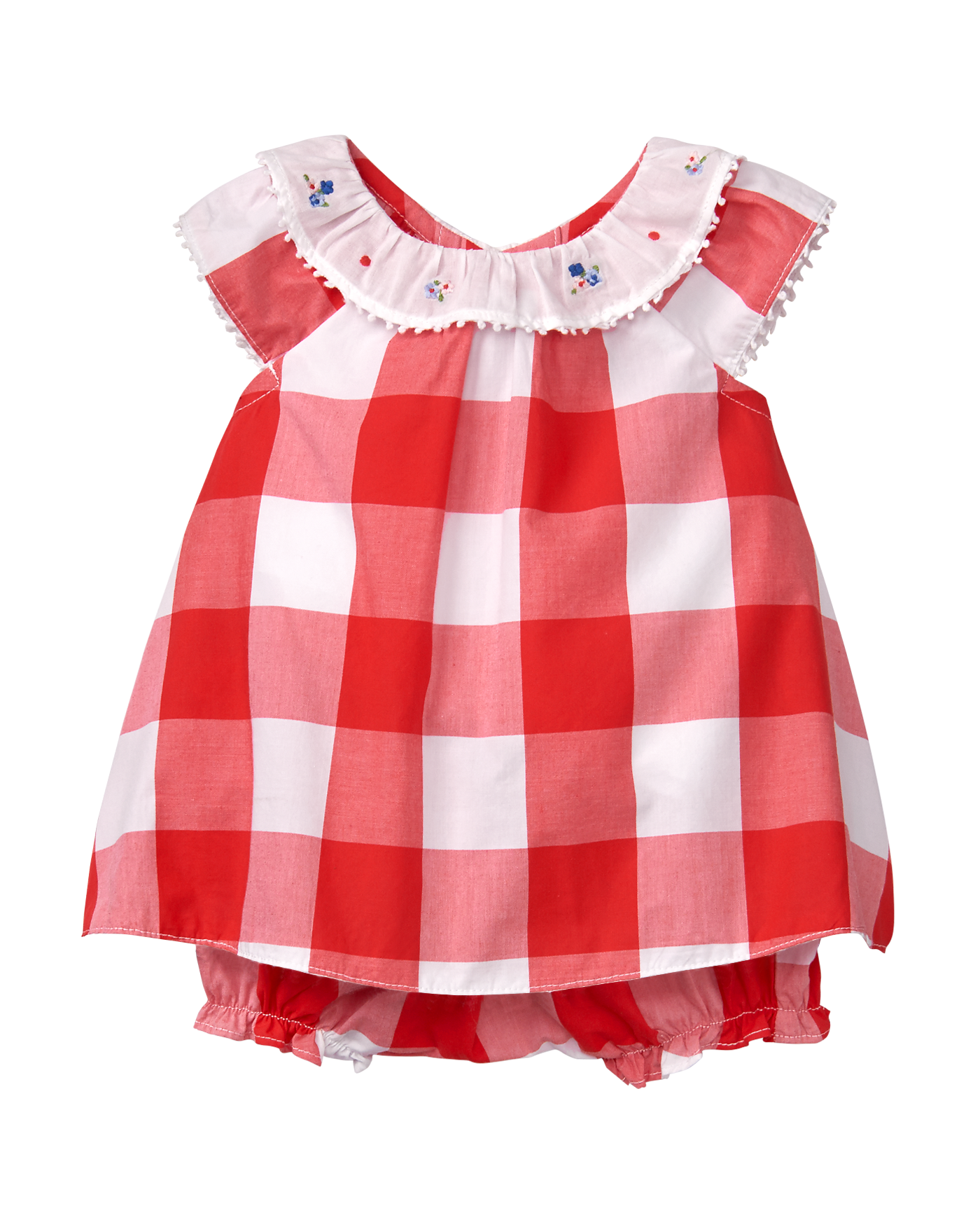 Newborn Red Gingham Gingham Set by Janie and Jack