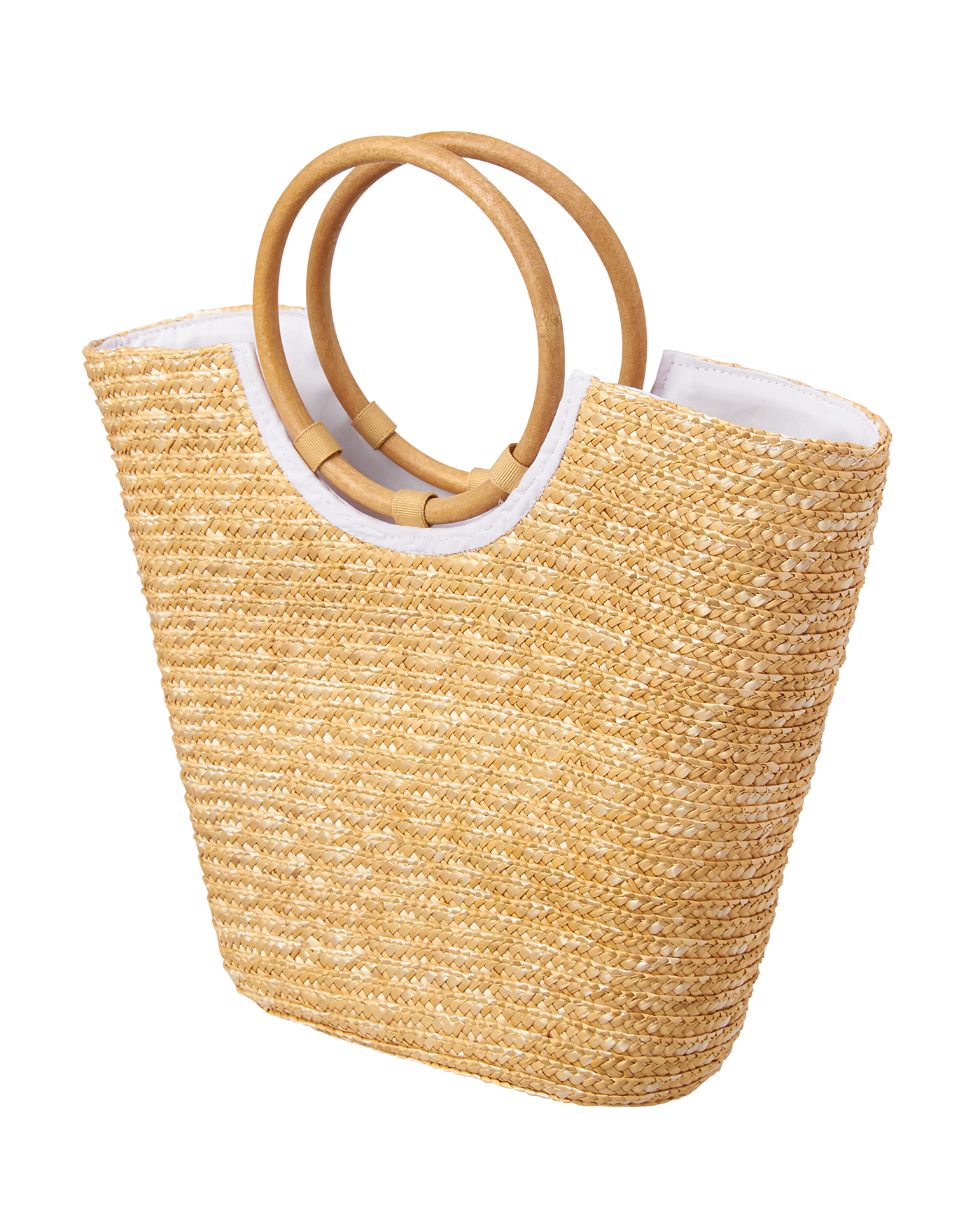 Girl Natural Straw Purse by Janie and Jack