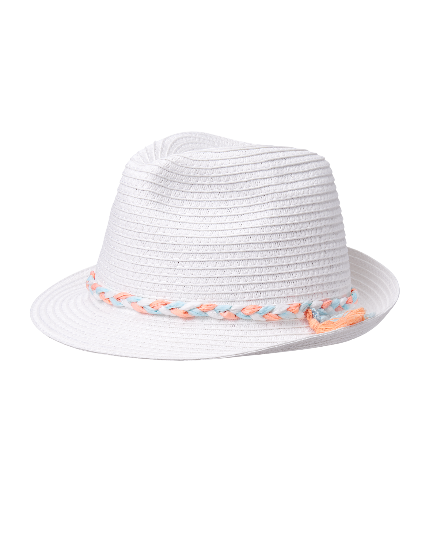 Braided Straw Fedora image number 0