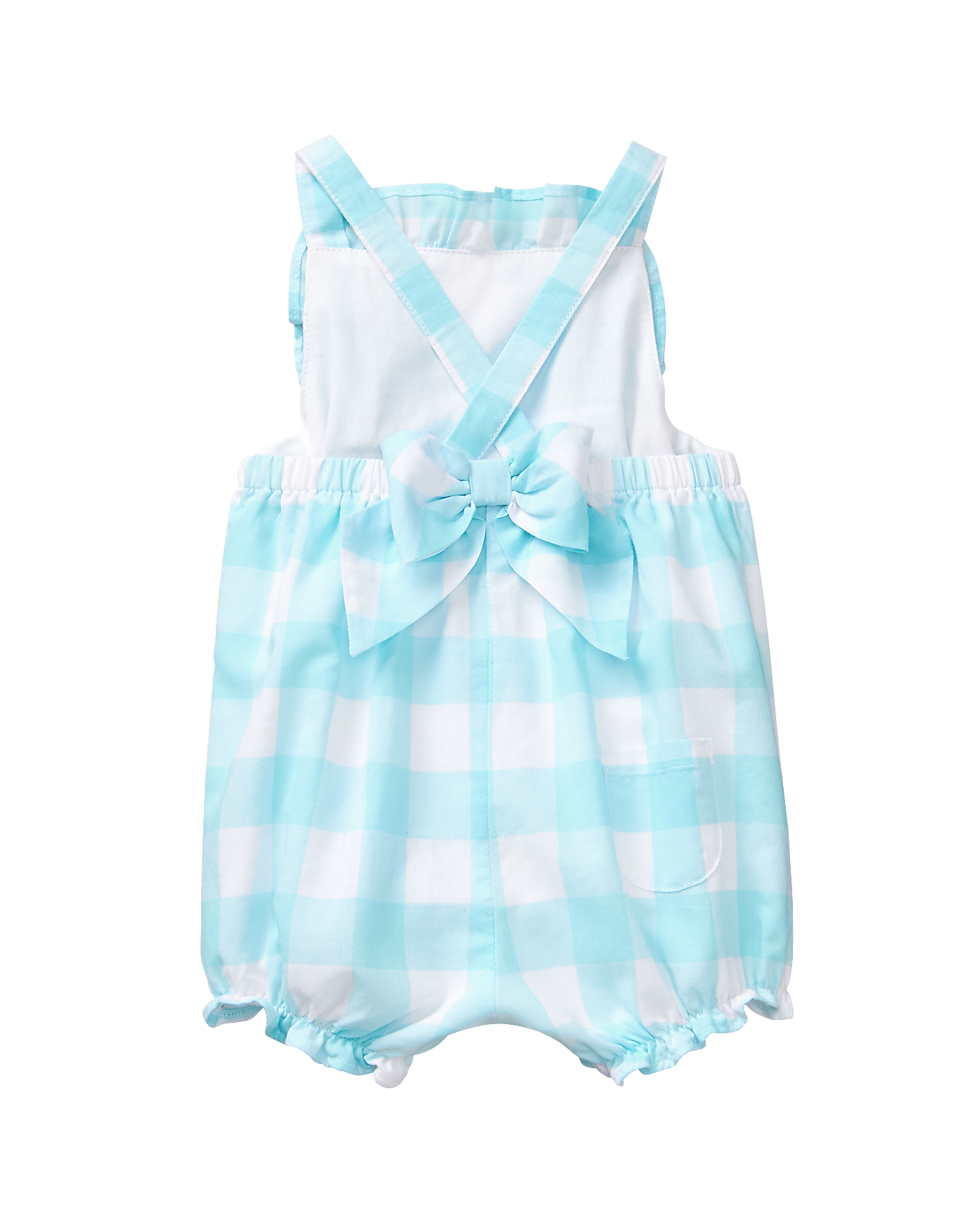 Gingham Ruffle 1-Piece image number 1