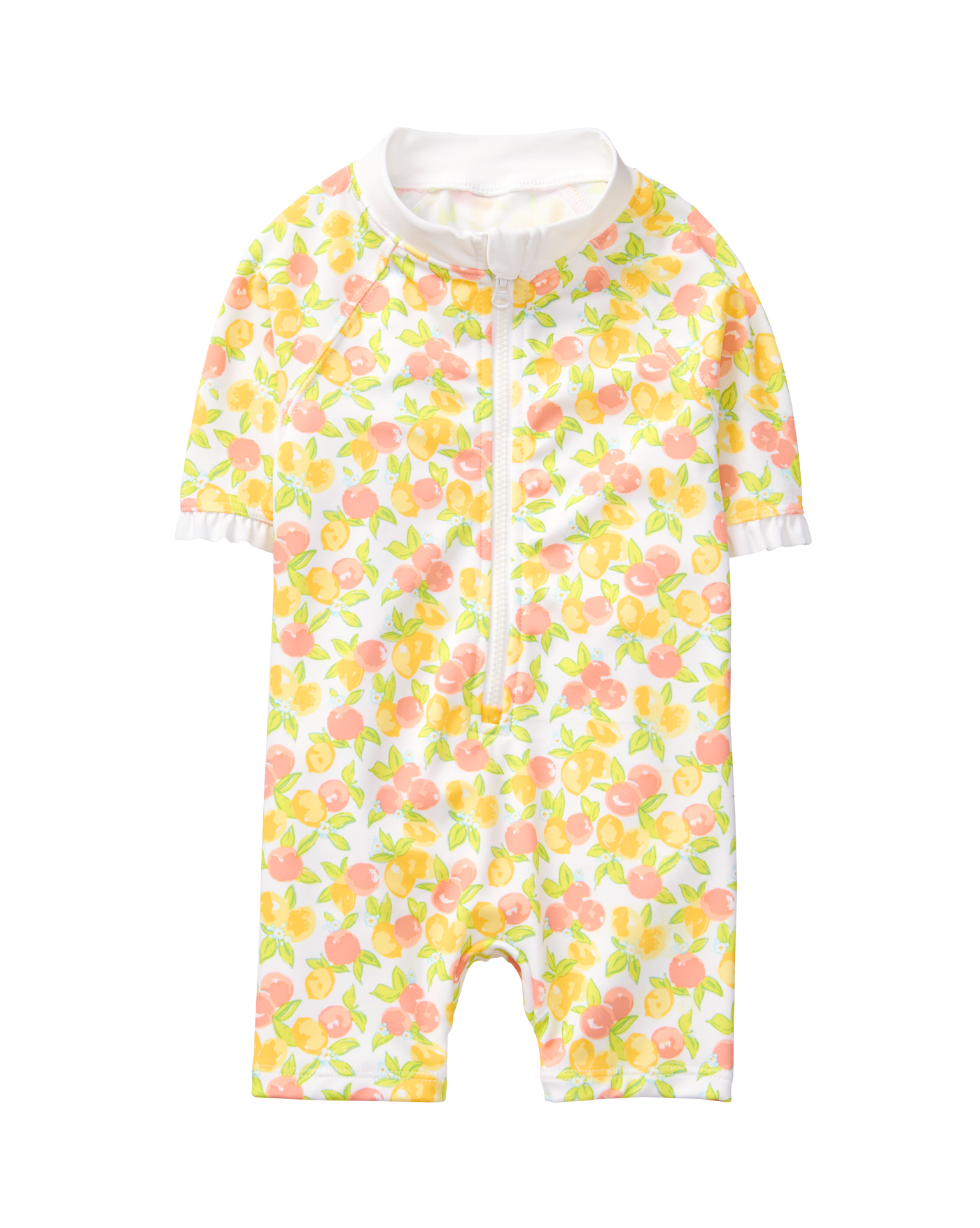 Lemon Rash Guard Swimsuit image number 0