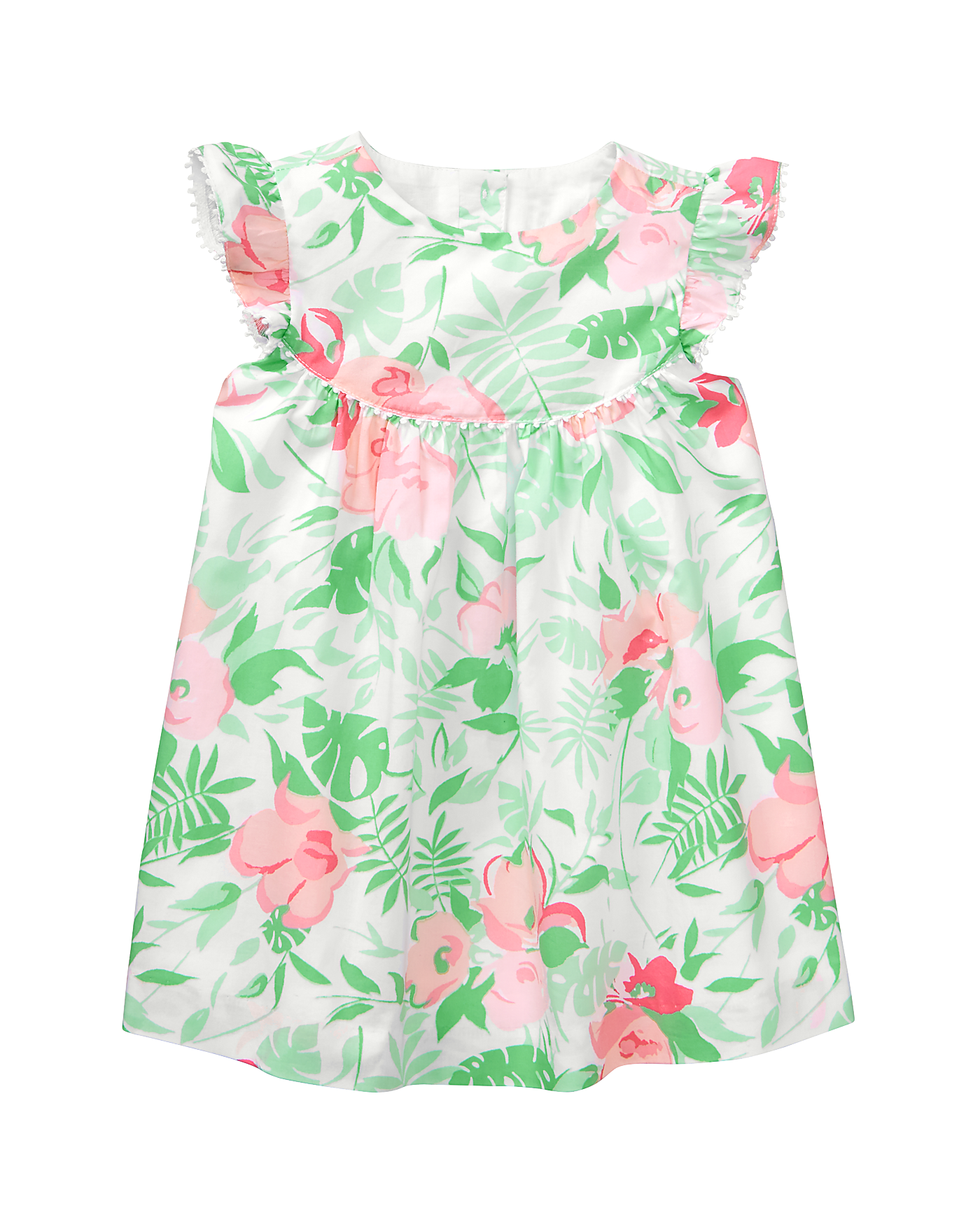 Palm Print Dress image number 0